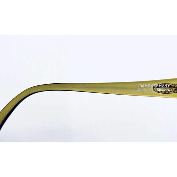 VTG Christian Dior Amber Lucite Oversized Glasses - Picture 10 of 10